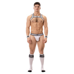 Barcode Berlin Jockstrap Top Blanc